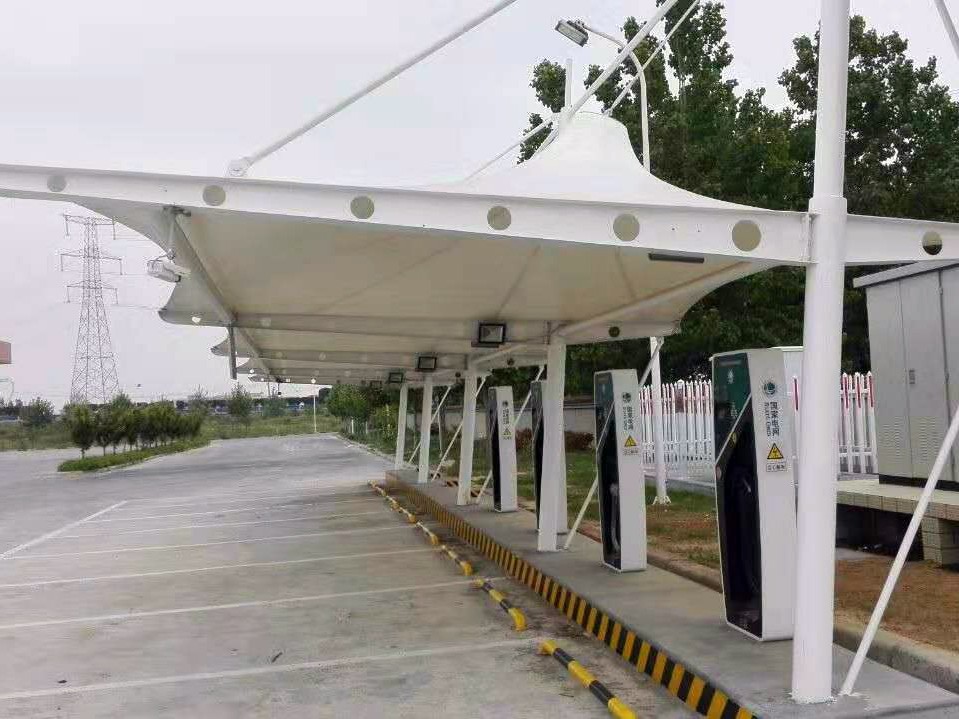 充電樁車(chē)棚